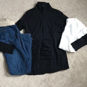 Maternity Zipper Up